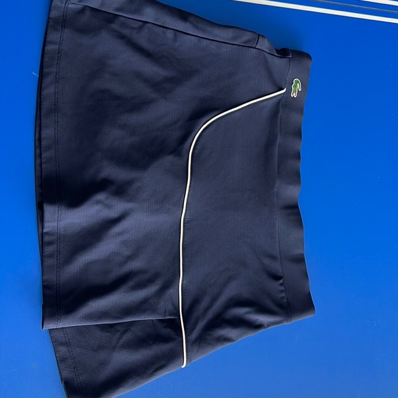 Lacoste Dresses & Skirts - #lacoste tennis skort used size 38 in navy